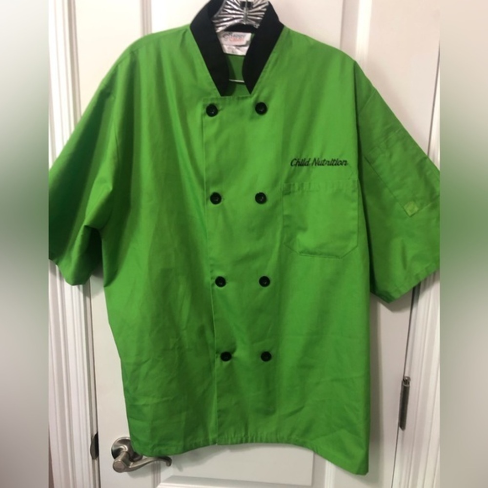 Chef Jacket Coat from Happy Chef in Size L Child Nutrition
